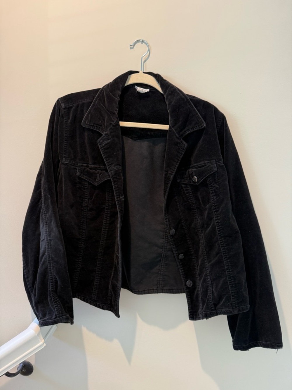 Black Corduroy Jacket - Women